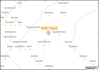 map of Partago