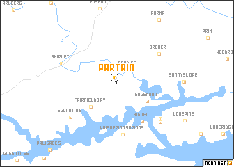 map of Partain