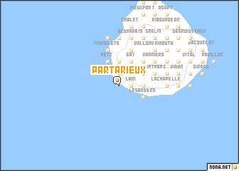 map of Partarieux