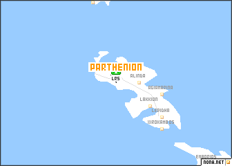 map of Parthénion