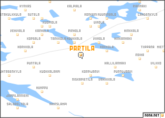 map of Partila