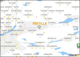 map of Partille