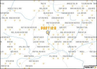 map of Pártira