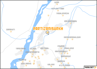 map of Partizani Surkh