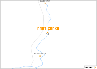 map of Partizanka