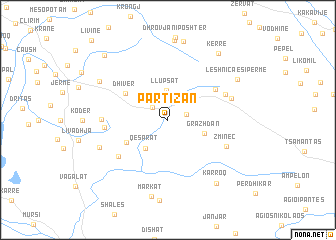 map of (( Partizan ))