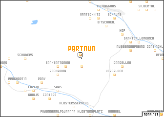 map of Partnun