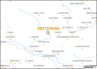 map of Partrishow