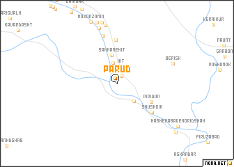 map of Pārūd