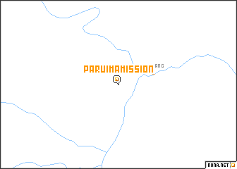 map of Paruima Mission