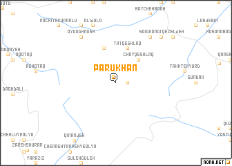 map of Parū Khān