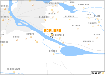 map of (( Parumba ))