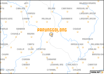 map of Parunggolong