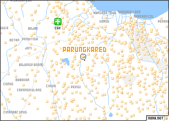 map of Parungkared