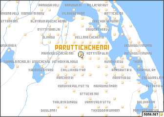 map of Paruttichchenai