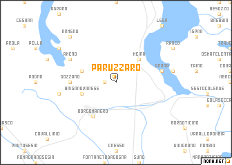 map of Paruzzaro