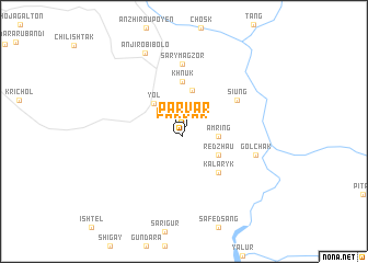 map of Parvar