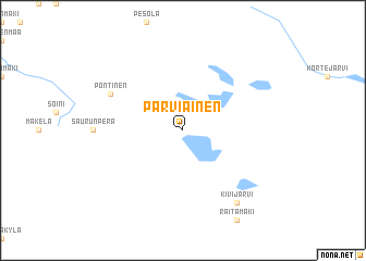 map of Parviainen