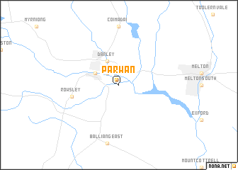 map of Parwan