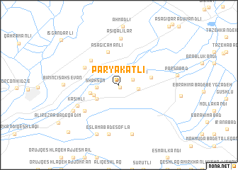 map of Paryā Katlī