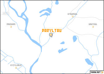 map of Paryltau