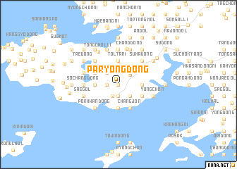 map of Paryŏng-dong