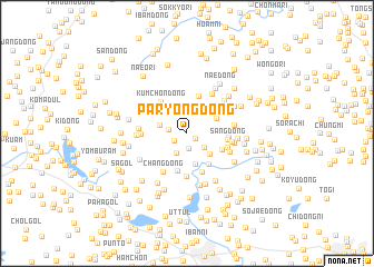 map of Paryŏng-dong