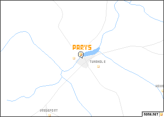 map of Parys