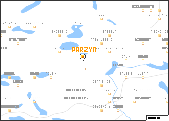 map of Parzyn