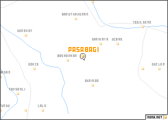 map of Paşabağı