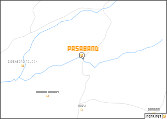 map of Pasāband