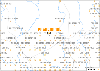 map of Pasacarnal