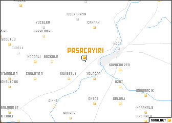 map of Paşaçayırı