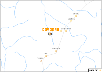 map of Pasagba