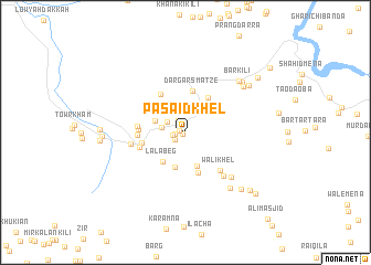 map of Pasaid Khel