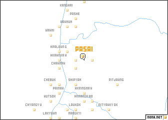 map of Pasai