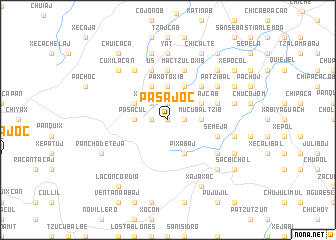 map of Pasajoc