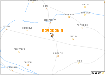 map of Paşakadın