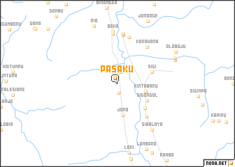 map of Pasaku