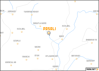 map of Paşalı