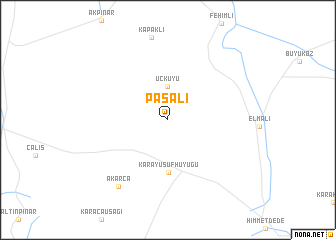 map of Paşalı