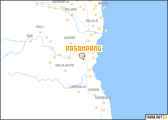 map of Pasampang