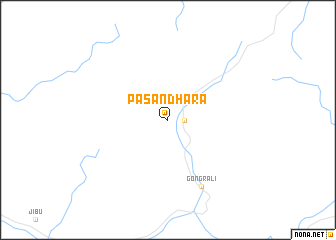 map of Pāsāndhāra