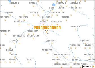 map of Pasanggrahan