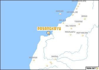 map of Pasangkayu