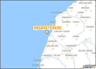 map of Pasangteneng