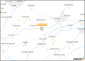 map of Paşan