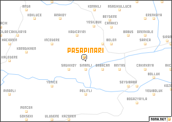 map of Paşapınarı