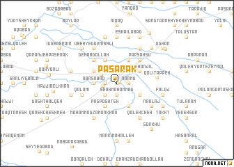 map of Pasarak