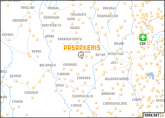 map of Pasarkemis